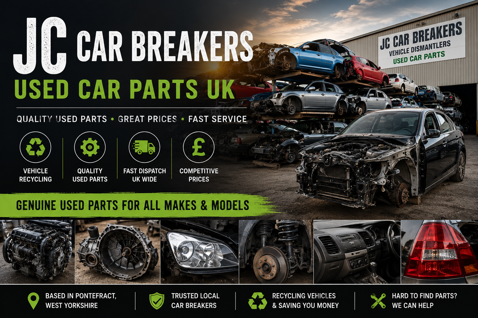 Used Car Parts UK: Meet JC Car Breakers on ifndautoparts