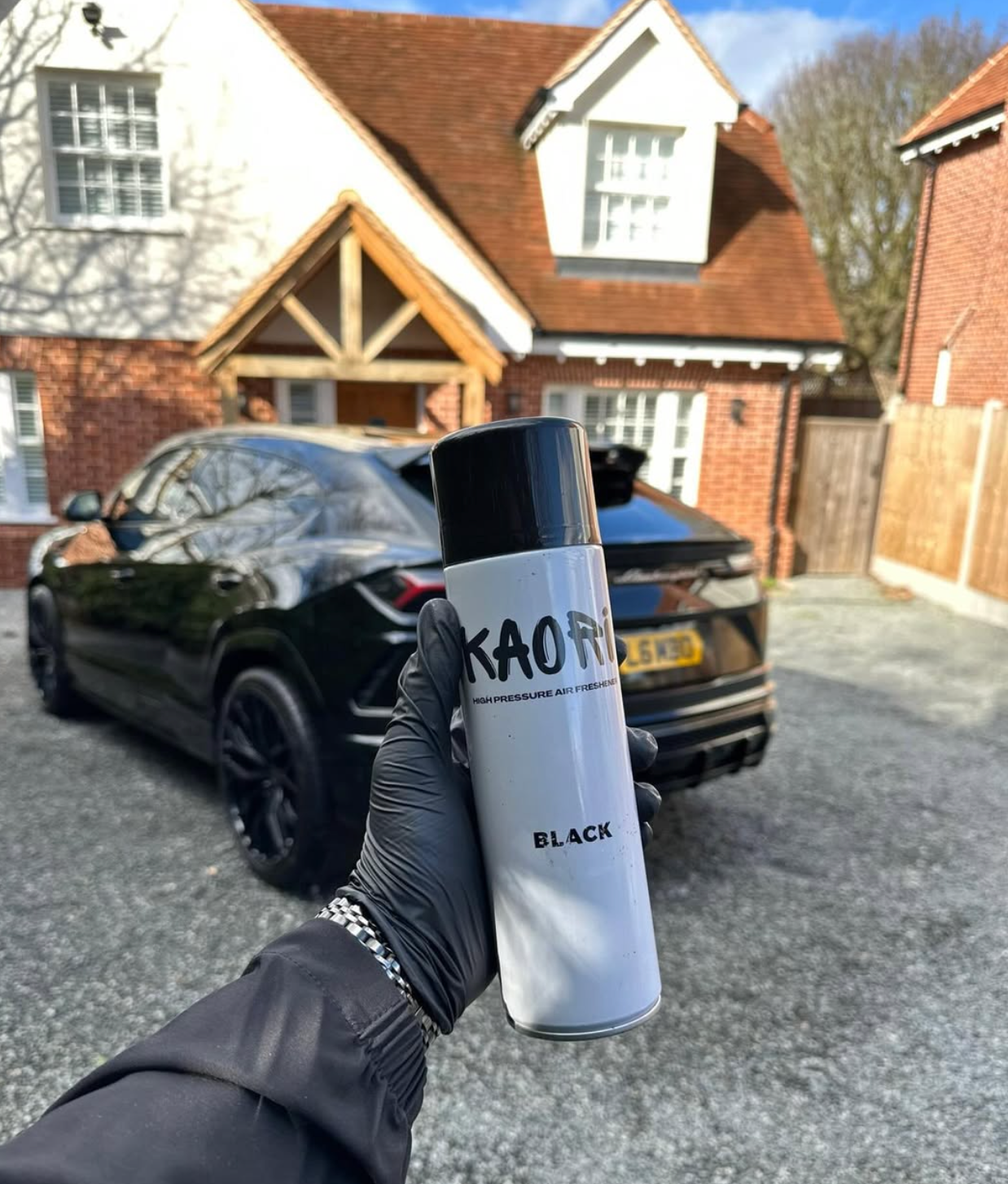 Kaori Spray - black vehicle