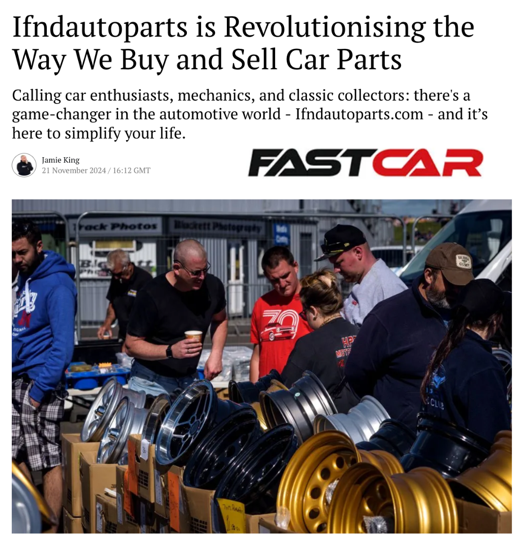 Featured in Fast Car!