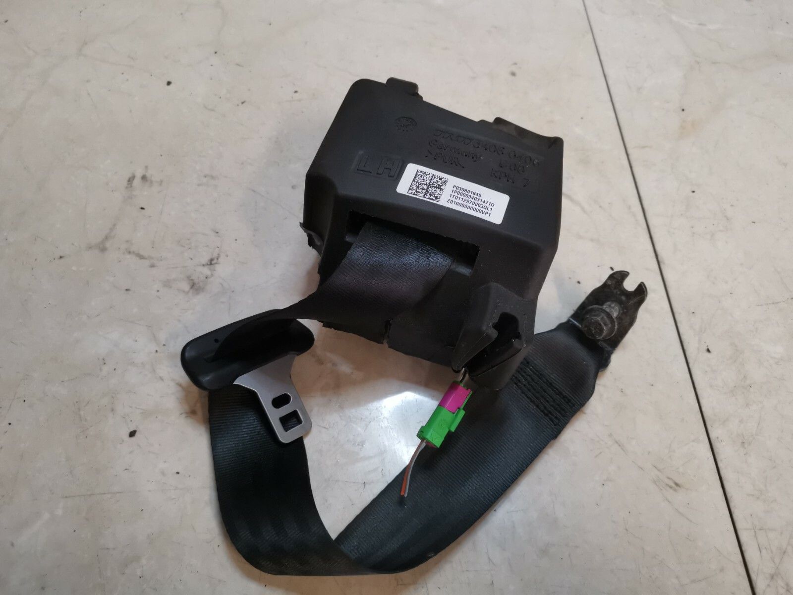 Volvo XC60 Seat Belts And Restraints